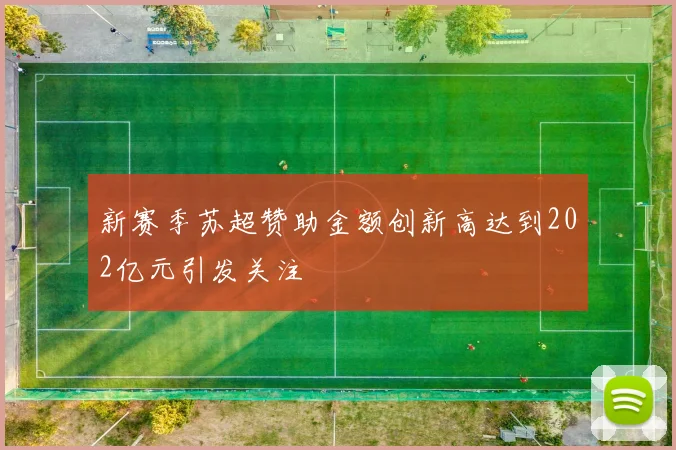 新赛季苏超赞助金额创新高达到202亿元引发关注